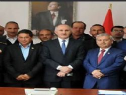 Muhtarlarımız Karaman Valimiz Fahri Meral ile görüştü.